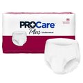 Procare Disposable Underwear Medium, Maximum, , PK 100 CRP-512